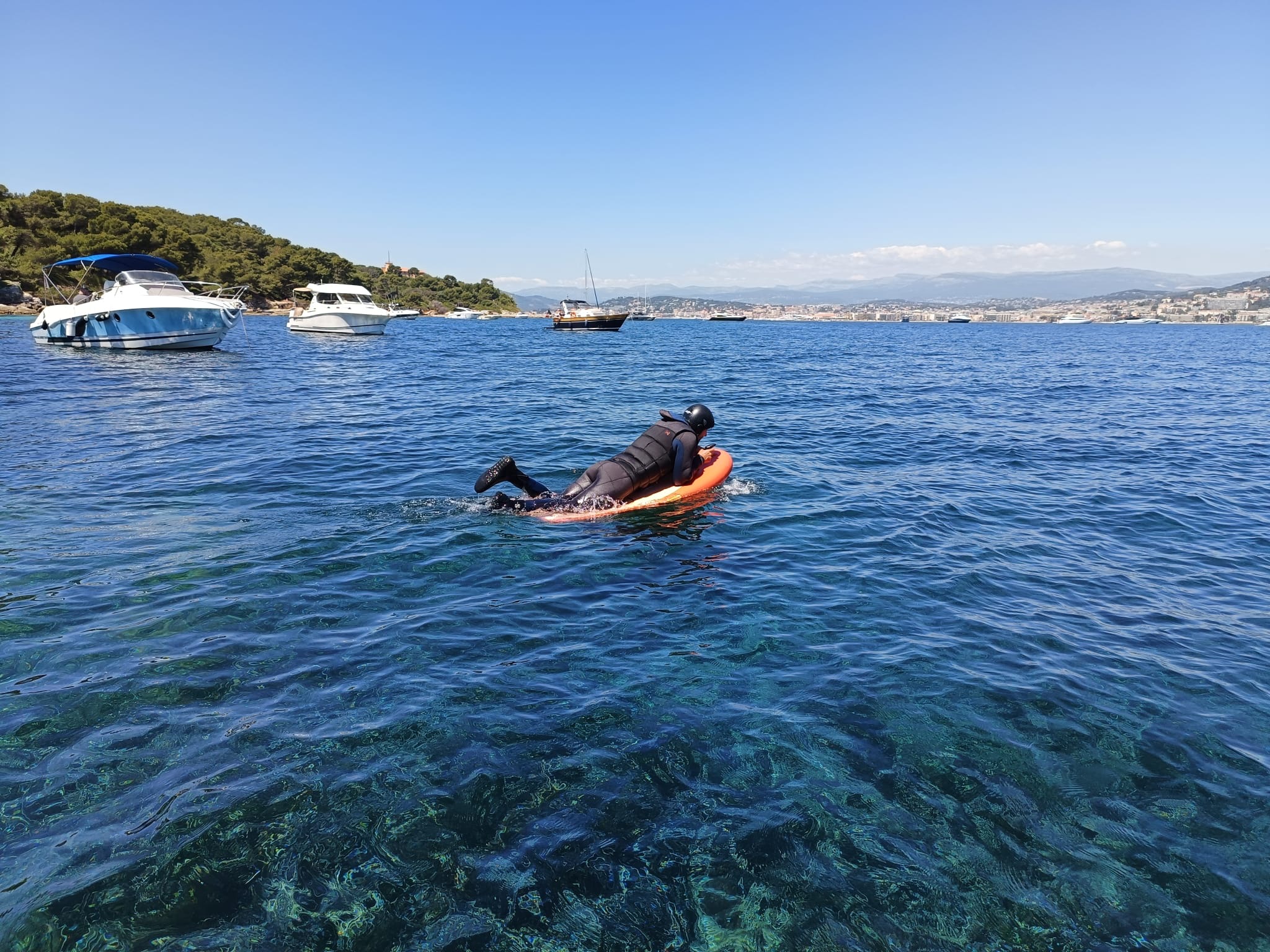 Surf électrique à Cannes