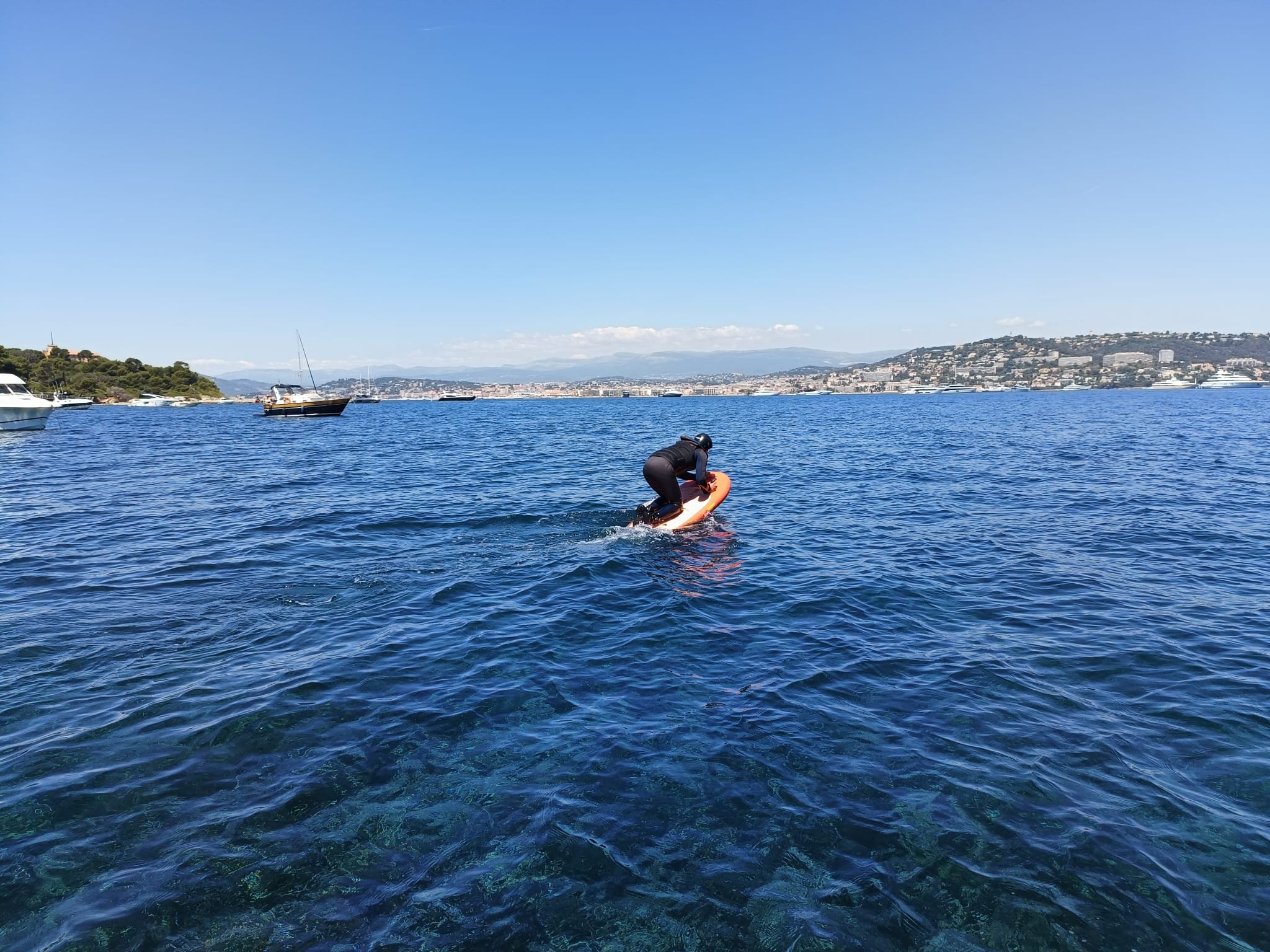 eFoil aux Îles de Lérins